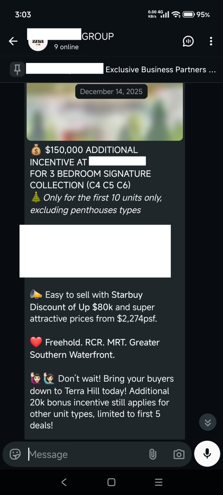 Additional $150k discount going at $22xx